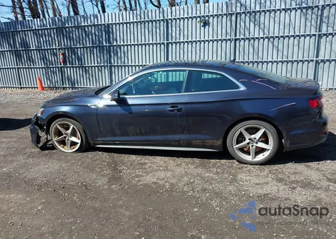 2018 Audi A5 2.0T Premium from USA, damaged, VIN WAUTNAF56JA051146